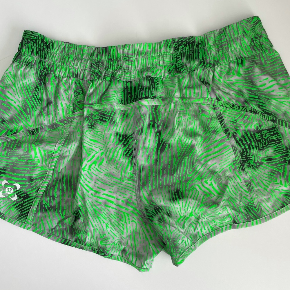 NWT Lululemon SeaWheeze Reflective Euphoria Tracker Shorts Size 18